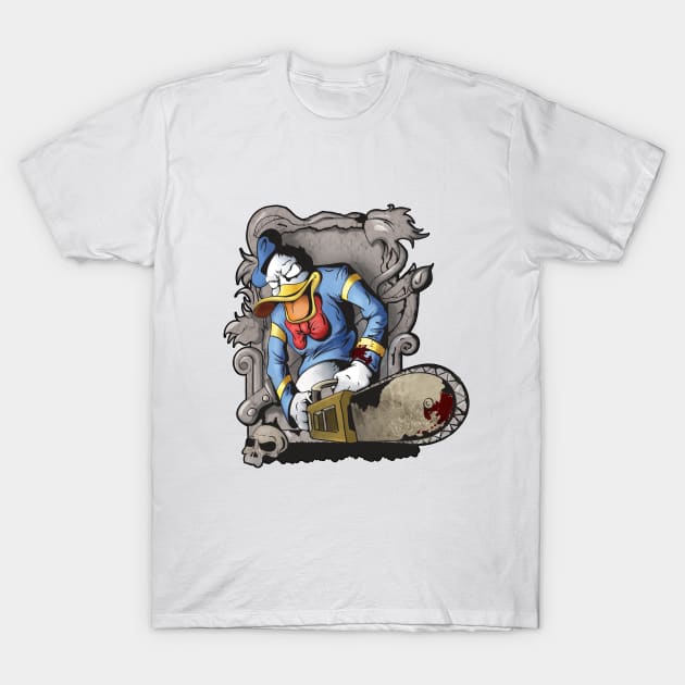 Donald Duck T-Shirt by Charukhin